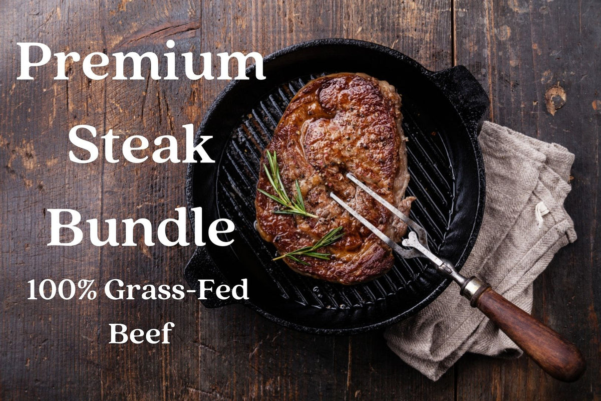 100% Grass-Fed Premium Steak Bundle