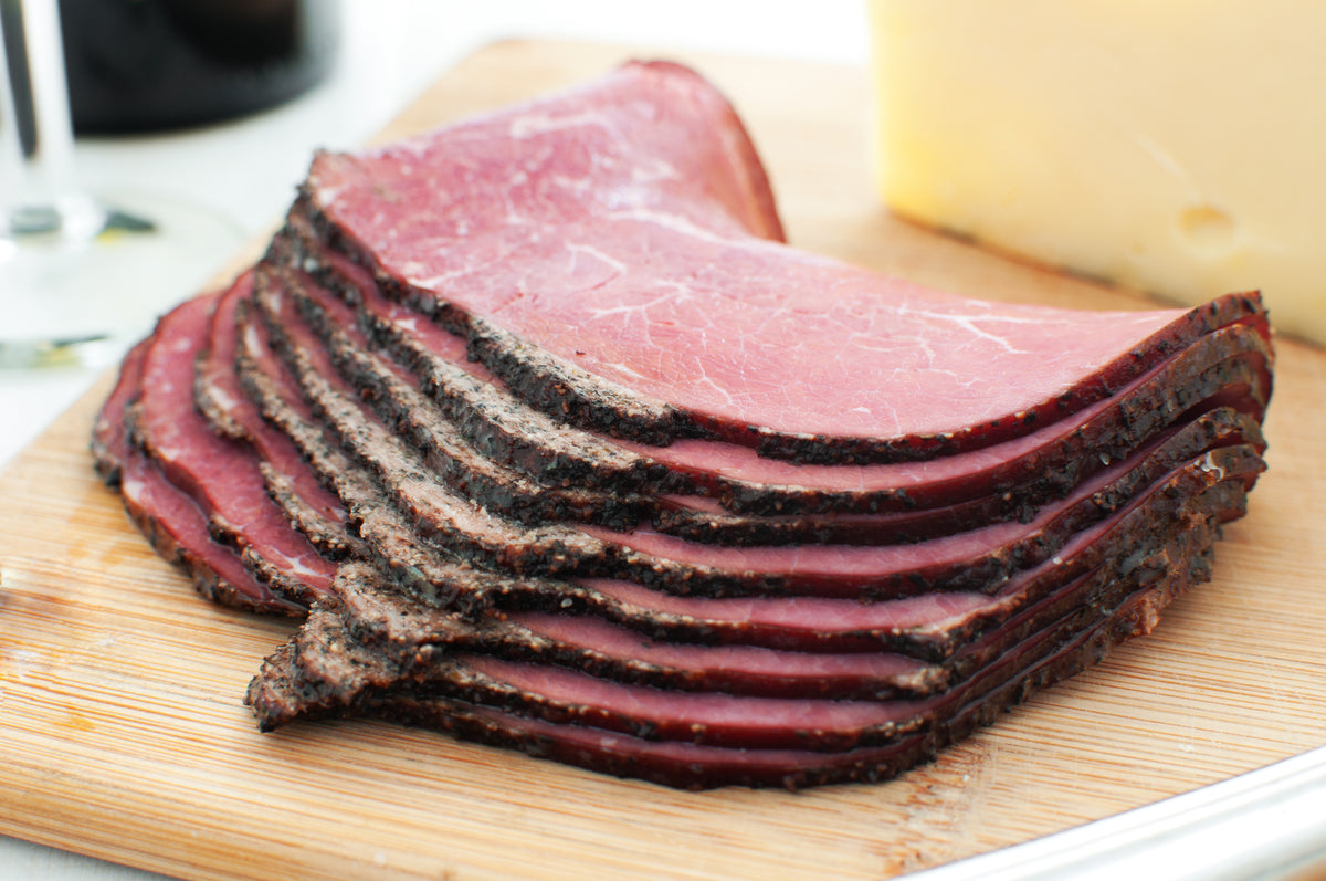 100% Grass-Fed Beef Pastrami 8oz