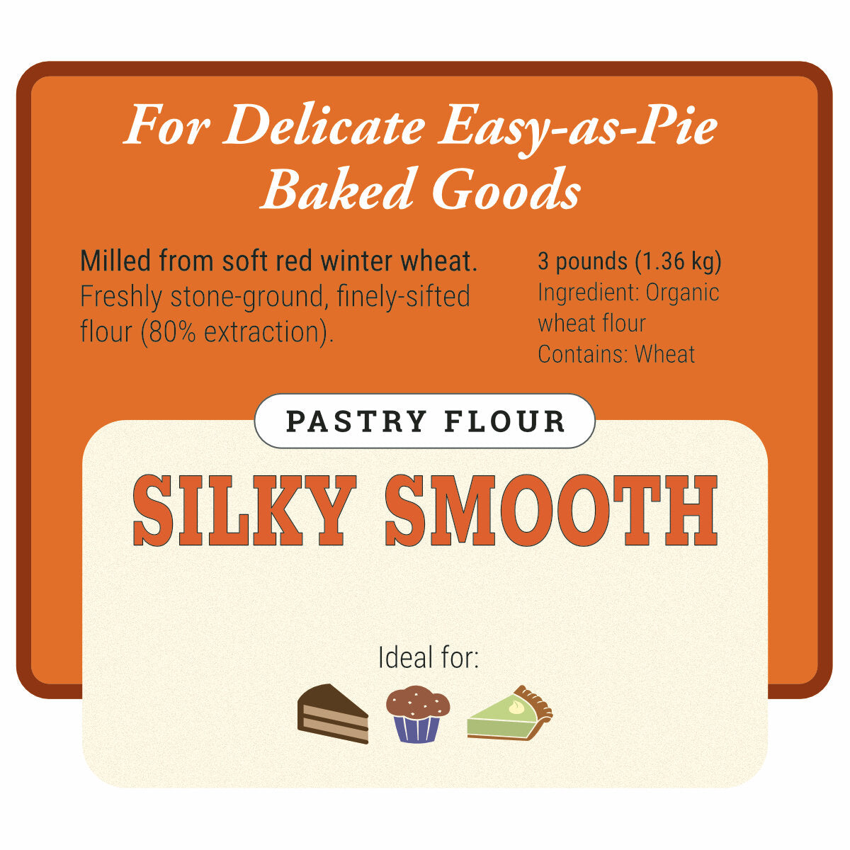 Janie&#39;s Mill Silky Smooth Pastry Flour (Local &amp; Organic!)